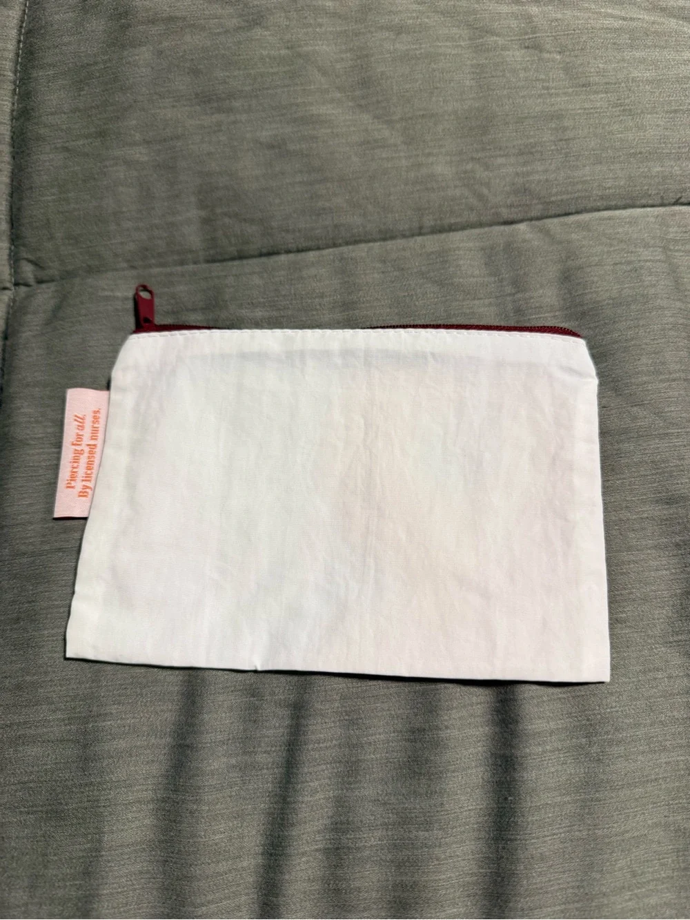 Rowan zipper pouch